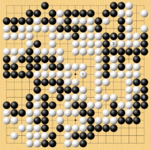 棋聖戦第二局・終局図２