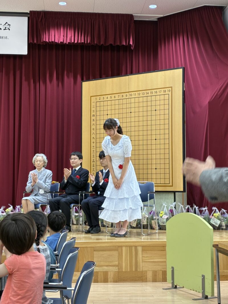 上野愛咲美プロの挨拶